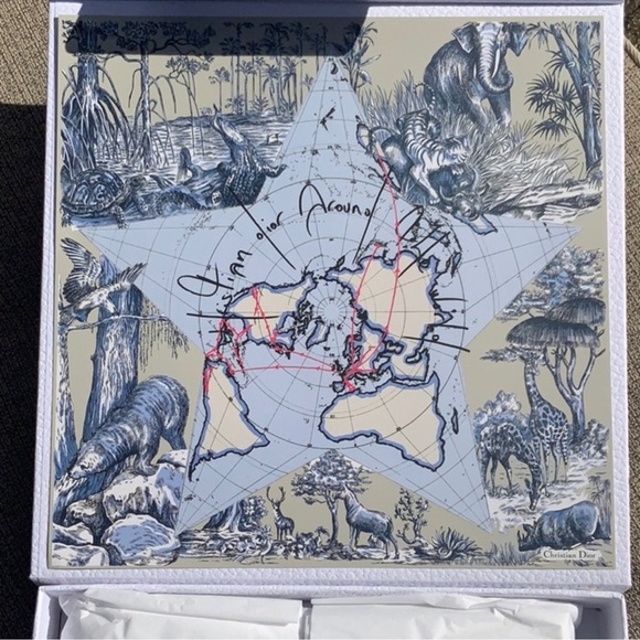 Dior Limited Edition All Around The World Puzzle New With Box! Never Opened. - Picture 6 of 6